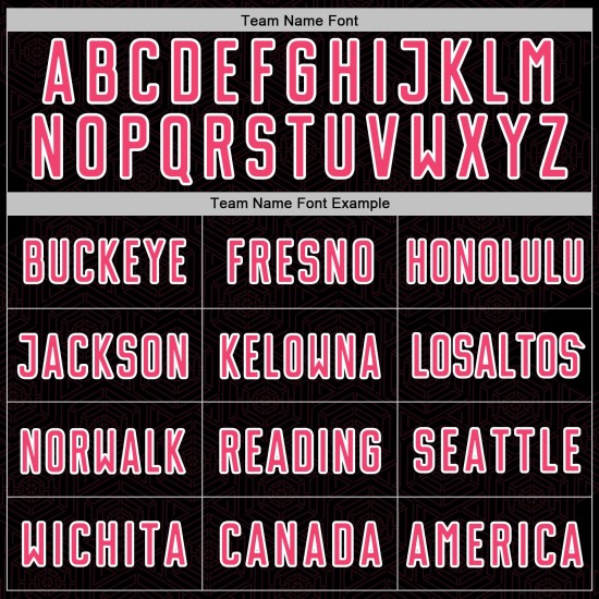 Soccer Neon Sublimation Shape Black Geometric Jersey Sports Custom Uniform Pink-White Soccer Neon Sublimation Shape Black Geometric Jersey Sports Custom Uniform Pink-White