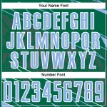 Blue-White Sports Light Sublimation Soccer Lines Green Uniform Kelly Jersey Custom Blue-White Sports Light Sublimation Soccer Lines Green Uniform Kelly Jersey Custom