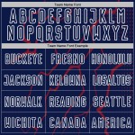 Sports Crimson-White Lightning Navy Uniform Sublimation Soccer Custom Jersey Sports Crimson-White Lightning Navy Uniform Sublimation Soccer Custom Jersey