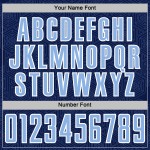 Light Uniform Jersey Geometric Sports Blue-White Soccer Shape Custom Navy Sublimation