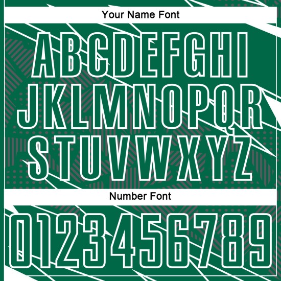 Green Sublimation Uniform White Jersey Sports Custom Lines Kelly Soccer Green Sublimation Uniform White Jersey Sports Custom Lines Kelly Soccer